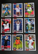 2026 Topps Series 1 Celebration Mascots Orbit Paws Sluggerrr Freebee 9 Total