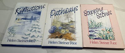 Helen Steiner Rice Set of 3 Books: Bouquets |Stepping Stones |Pathways Hardback