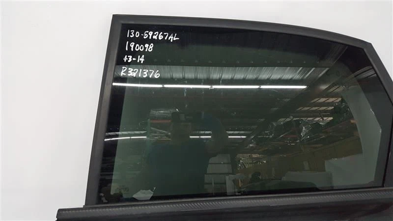 Puerta trasera izquierda negra LY9B OEM 2005 2006 2007 2008 Audi S4 Audi A4 Foto 4 de 4