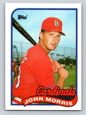 1989 Topps #578 John Morris St. Louis Cardinals