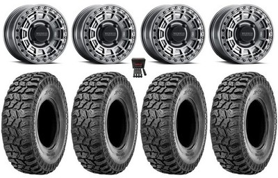 Method 415 Bdlk 15'' Wheels Gr +38mm 33'' Ridge Saw 2.0 Tires Renegade Outlander