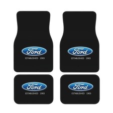 Ford 4pcs Universal Car Floor Mats Auto Carpets Interior Trim Accessorie Ford 4pcs Universal Car Floor Mats Auto Carpets Interior Trim Accessorie