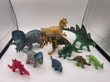 Lot of Vintage Dinosaur Toys Mixed Sizes  Brands 1996 Safari Ltd 10 Dinosaurs
