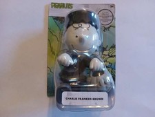 Peanuts B&W Hallowen Charlie Franken-Marrón 3"