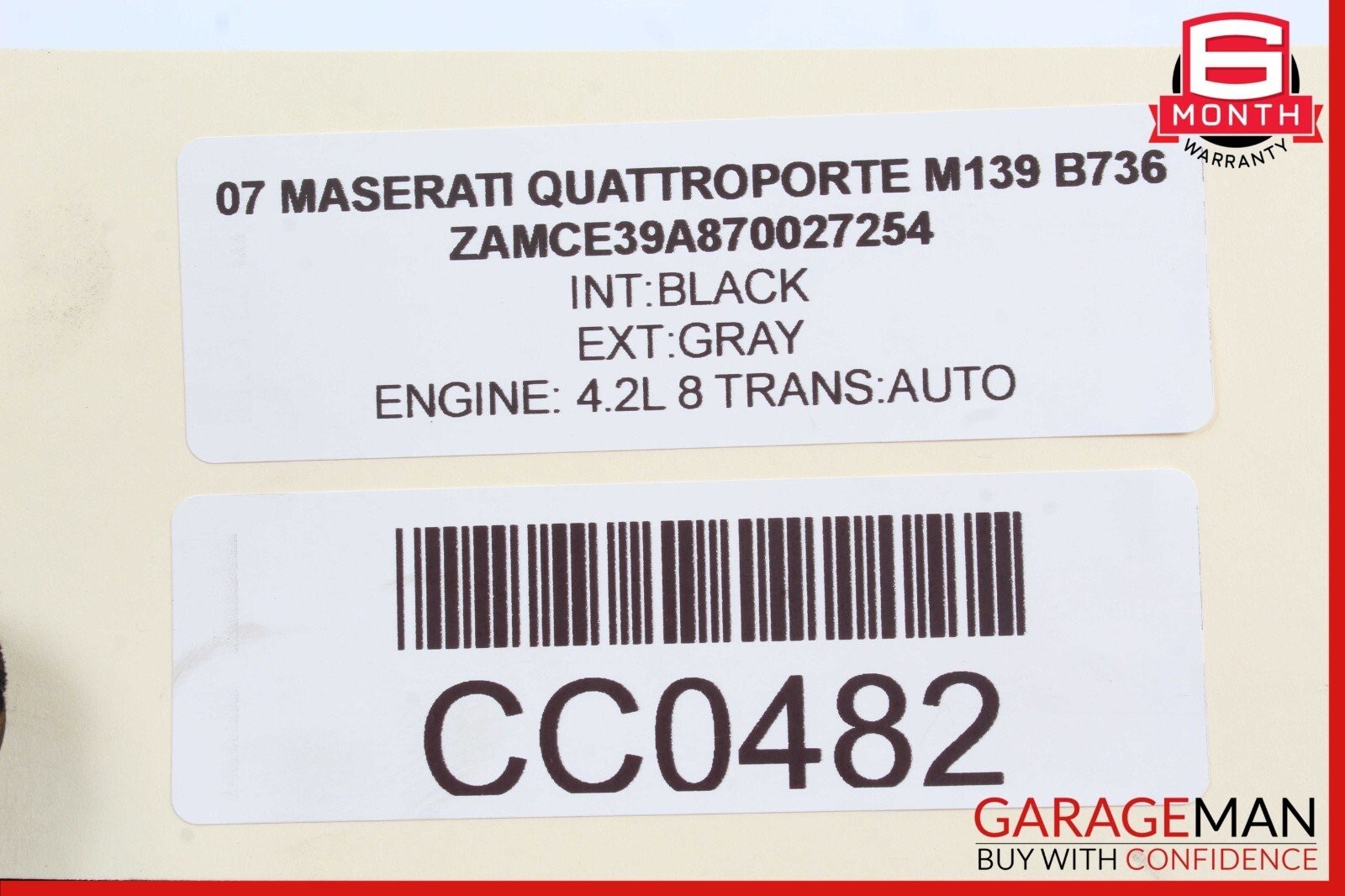 03-13 Maserati Quattroporte M139 Front Left Seat Control Memory Switch OEM