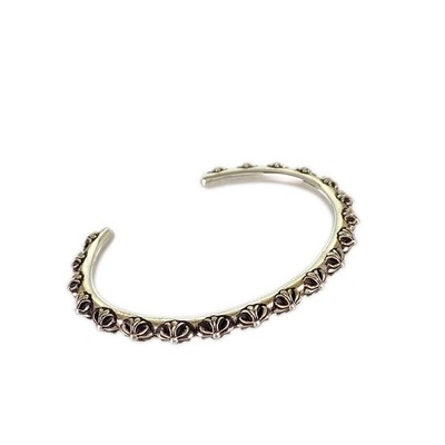 5*4様 Chrome Hearts　SV925　16号　CROSS BAND CHROME HEARTS Cross band Silver Bangle | eBay