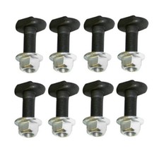 Rear Drum Backing Plate Axle Flange T-bolts Lock Nuts Firebird Camaro Nova