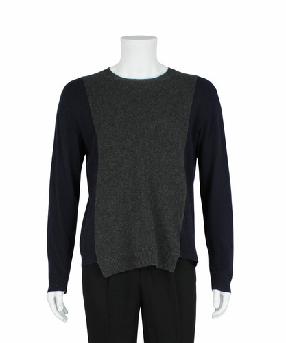 VALENTINO Grey Wool Crew Neck Jumper 