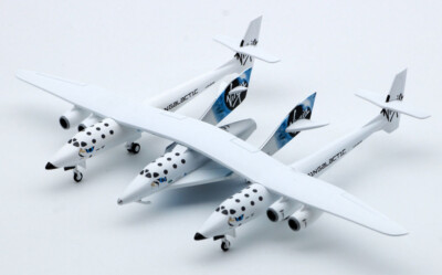JC Wings 1:200 Virgin Galactic宇宙船 N348MS 1:200 JC Wings Diecast Aircraft Model Virgin Galactic N348MS