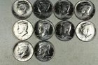 2018 - 2022 P&D Kennedy Half Dollar. Gem Brilliant Uncirculated  Mint Roll Set