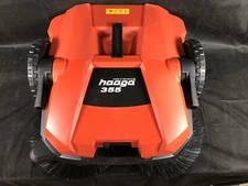 Starmix Haaga 355 Manual Push Sweeper 1600M2/H Brushes 20L Orange/Black