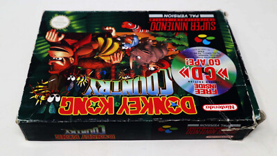 DONKEY KONG COUNTRY 1 2 & 3 6LP BOX 新品 VINTAGE SUPER NINTENDO ENTERTAINMENT SYSTEM SNES DONKEY KONG