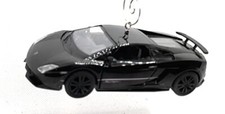 Christmas Ornament for Lamborghini Gallardo LP 570-4 Superleggera Black Large