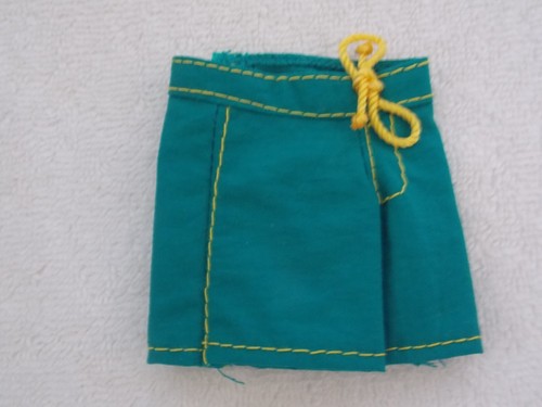 1998 Ken Doll Florida Vacation Green Swim Trunks