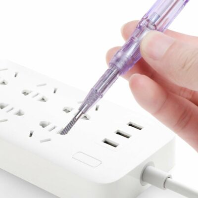 1pcs Mains Circuit Tester Teststift Elektrischer Test-Schraubendreher 100-500V