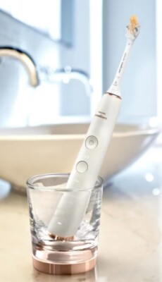Toothbrush Philips SONICARE Electric handle rechargeable Diamondclean Gold Smart