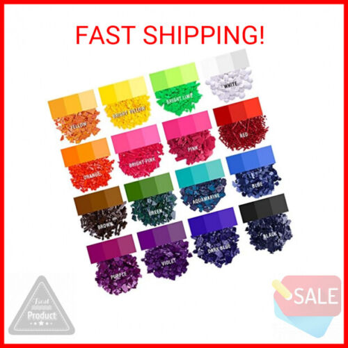 Candle Dyes for Soy Candle Making - Wax Сolor Dye Color Chips for Soy Wax - 16 P