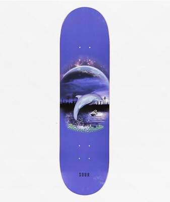 #ad Sour Solution Vincent Dolphin 8.37quot; Skateboard Deck $64.95