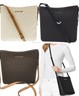 Michael Kors Jet Set Large Messenger Bag Crossbody MK Signature 2019