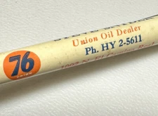 Vintage San Clemente California Union 76 Oil Dealer Gasoline Advertising Pen