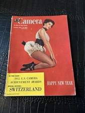JANUARY 1953 US CAMERA magazine - GLAMOUR - PINUP cover