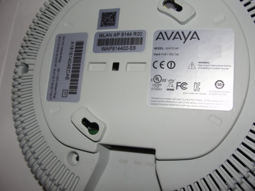 🔥Avaya WLAN AP 9144 Dual Radio PoE Powered Access Point Avaya WAP9144💯 - Picture 5 of 6