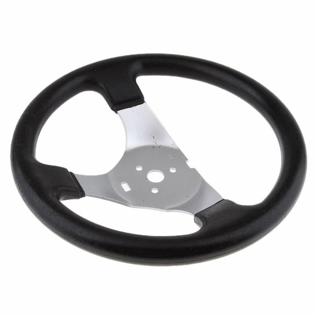 300MM GO KART STEERING WHEEL DUNE BUGGIES 3 BOLT STYLE WITH CAP SW07 eBay