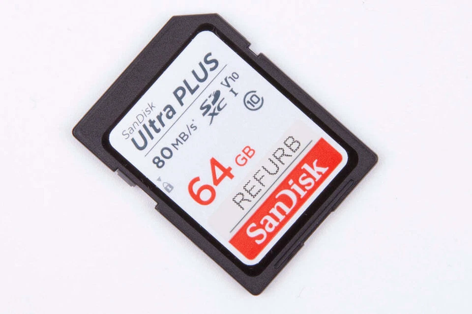 SanDisk Ultra Plus 64GB SDXC Memory Card, Up to 80 MB/s, V10 Class 10, UHS-I - Image 3 of 4