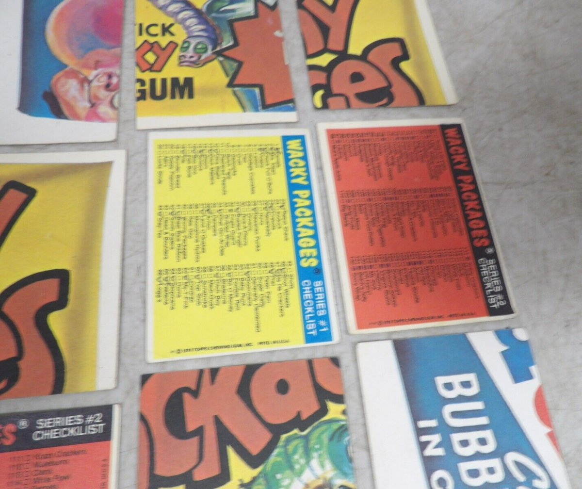 27 Vintage 1979 Topps Wacky Packages Cards Wacky Pack Stickers | eBay
