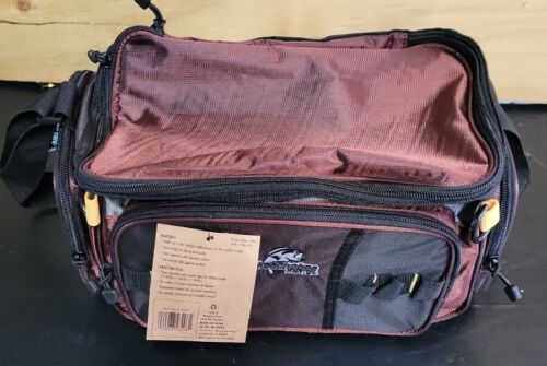 Neu OKEECHOBEE Fette kleine Angeltasche mit 2 mittleren Utility-Boxen rot mit Etikett - Bild 3 von 5
