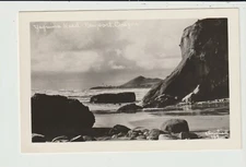 POSTCARD RPPC YAQUINA HEAD NEWPORT OREGON