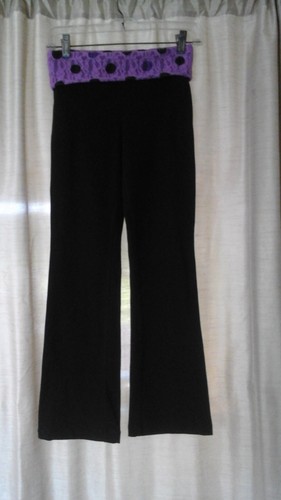 LOVE PINK XS Black Yoga Pants 