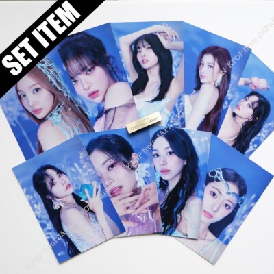 TWICE JAPAN DIVE Japan Official POB A5 Postcard set ONCE