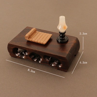 New Doll House Guzheng Guqin Desk Miniature Simulation Model Scene Shooting Prop