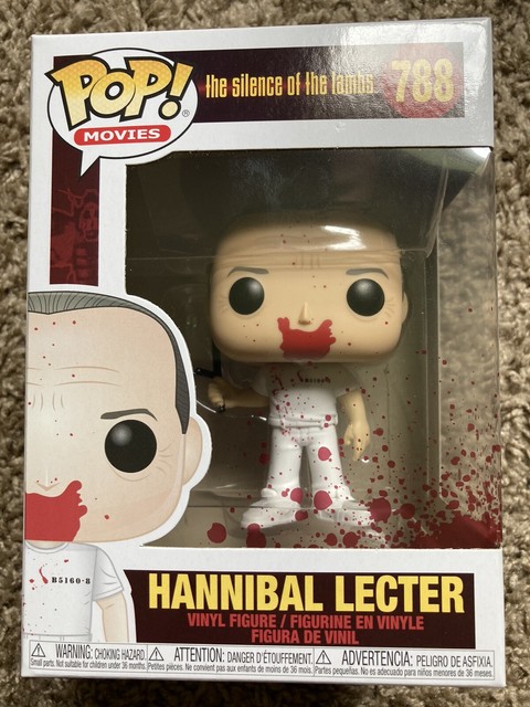 Hannibal Lecter #788 (Silence of the Lambs) Funko Pop *Bloody* With Protector | eBay
