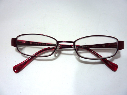 Lucky Brand Eyeglasses FRAMES ONLY SUMMER 45-17-125 RED