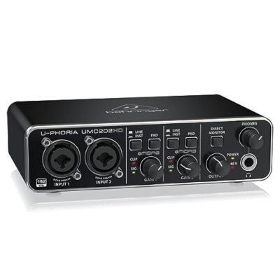 U-PHORIA UMC202HD オーディオインターフェース 【USED】 Behringer U-Phoria UMC202HD 2-Channel USB Audio Interface for sale