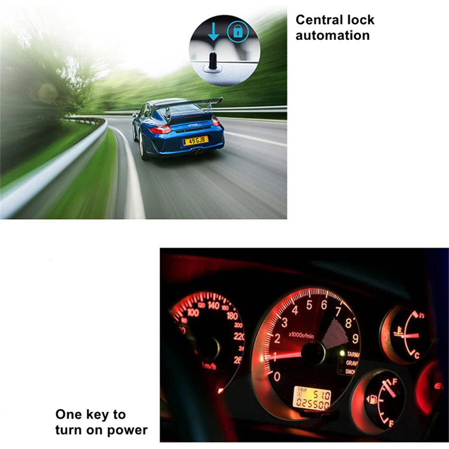 Car One-Key Stop Button Kit Bluetooth Smart Start System Phone Remote Control Foto 4 de 4