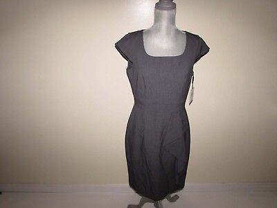 calvin klein grey sheath dress