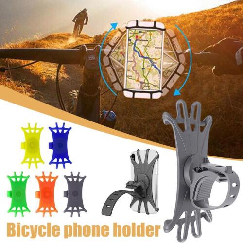 Bicycle Bike Mobile Phone Holder Bracket Mount For Handlebar BarScooter V5J7 - Foto 1 di 16