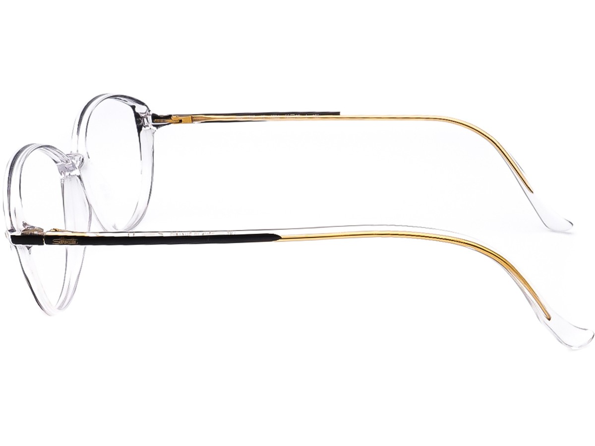 Silhouette Eyeglasses SPX1912 27 6054 Clear/Black/Gold Frame  display picture 1