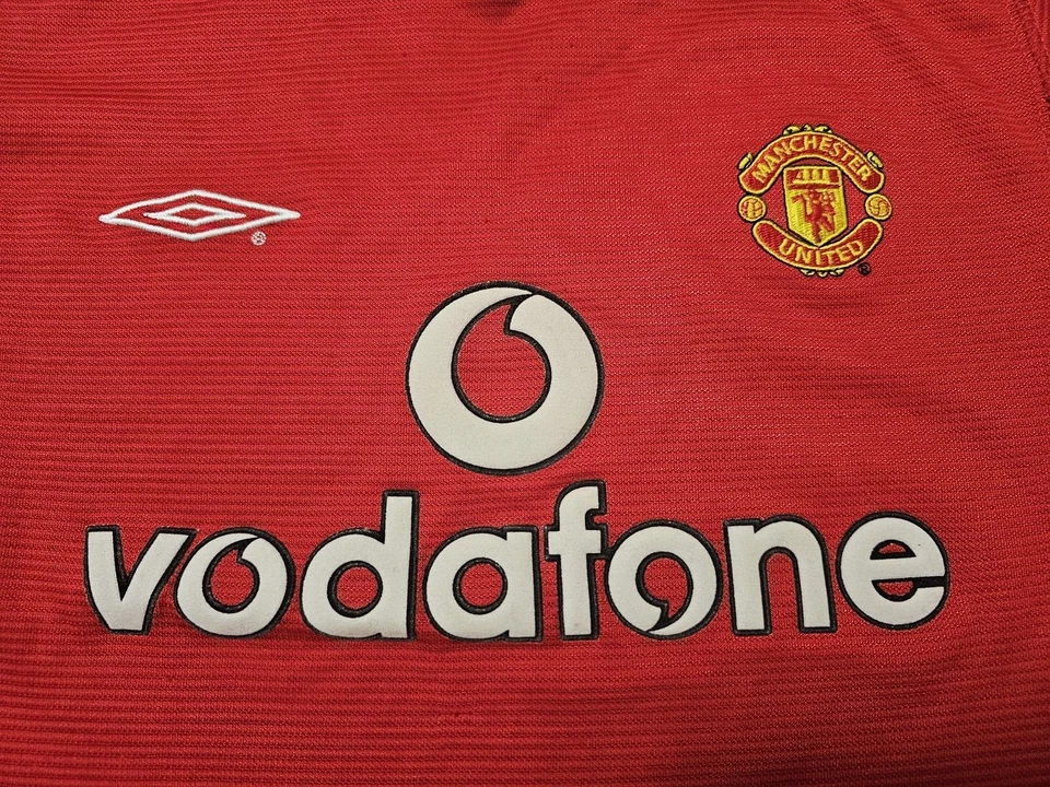 CAMISETA DE FUTBOL LOCAL MANCHESTER UNITED 2000 2002 NIÑOS 9-10Y 134 cm UMBRO Foto 3 de 4