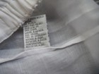 NEW NK iMODE~BOHO Lounge Sleep Pants M~WHT Ramie~Grass Linen~Embroidery~OpenWork — photo 8