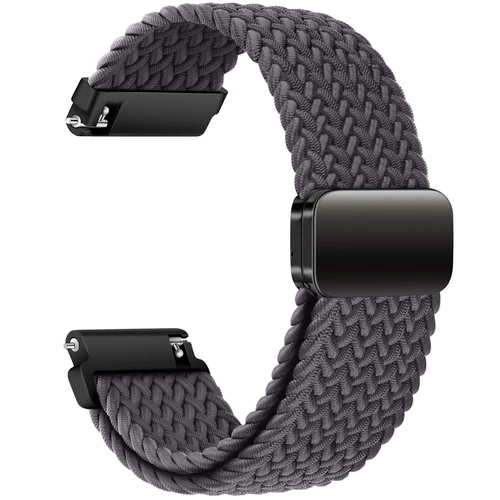 Correa de reloj de pulsera magnética de nailon trenzado de 18 mm 20 mm 22 mm correa de liberación rápida - Imagen 29 de 169