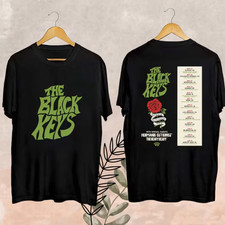 New The Black Keys No Rain No Flowers Tour Fan T-Shirt NI159 FREE SHIPPING