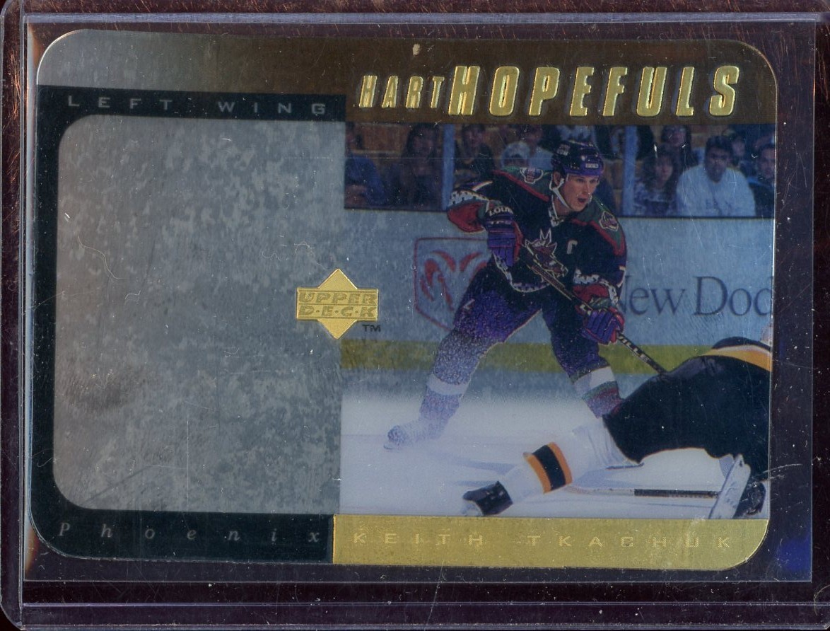 1996/97 Upper Deck Gold Hart Hopefuls Keith Tkachuk #HH8 /100