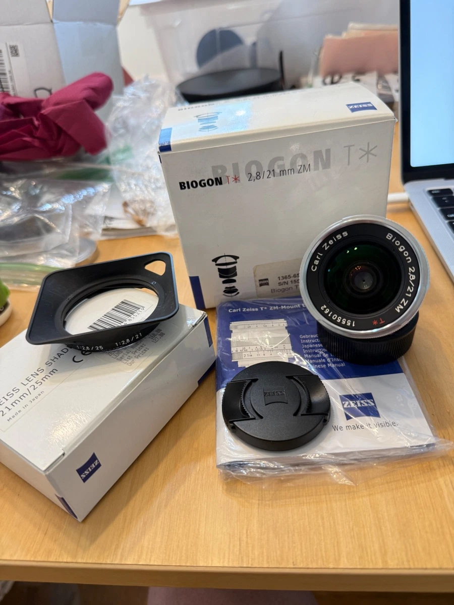 ZEISS Biogon T* 21mm Focal f/2.8 Camera Lenses for sale | eBay