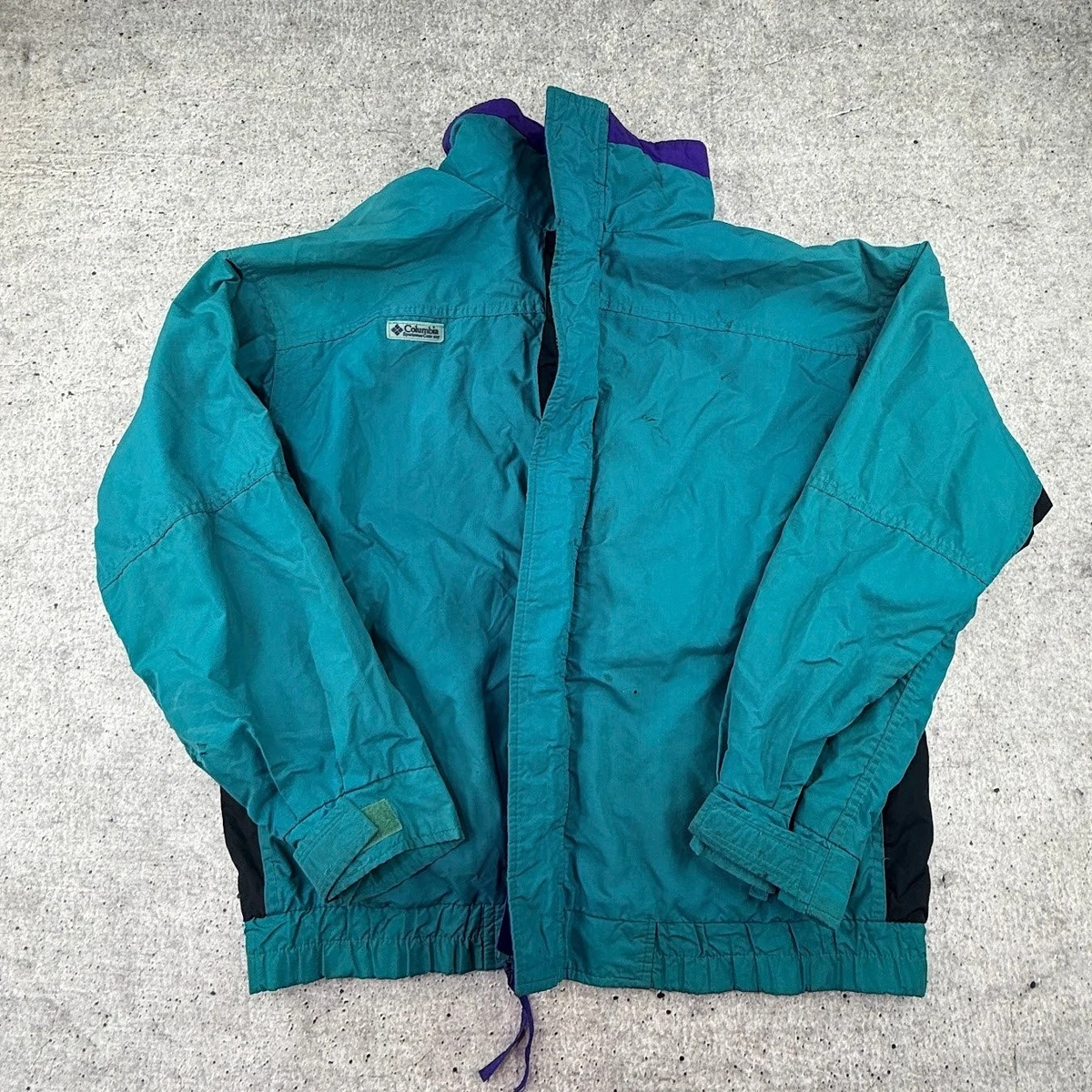 Preços baixos em Vintage década de 1990 Columbia Nylon Casacos e