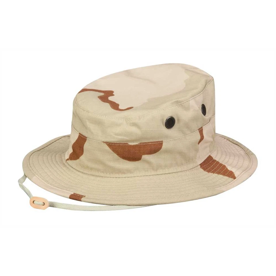 Propper® Boonie Hat 100% Cotton Ripstop– Wide Brim & Chin Strap Military Hat - Image 2 of 4