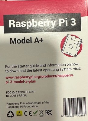 Raspberry Pi 3 Model A+